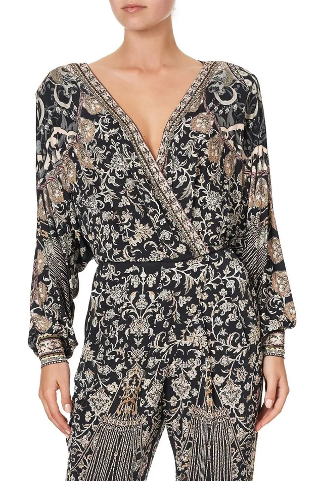 Camilla Playsuits and Jumpsuits Women Jersey Twist Front Jumpsuit Dust Her Off