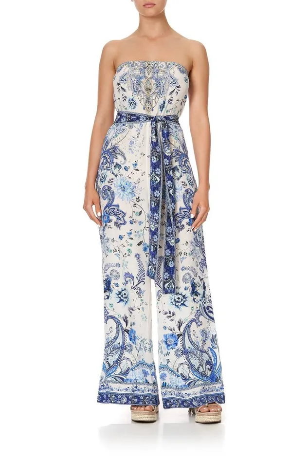 Camilla Playsuits and Jumpsuits Women Tie Waist Strapless Jumpsuit Talking About A Revolution Camilla Playsuits and Jumpsuits Women Tie Waist Strapless Jumpsuit Talking About A Revolution