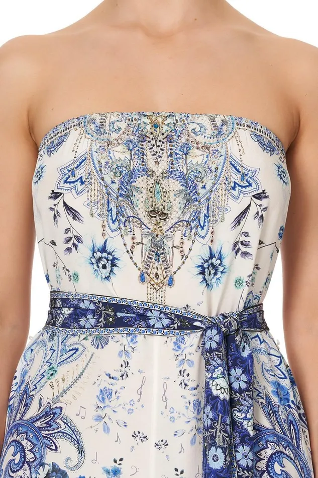 Camilla Playsuits and Jumpsuits Women Tie Waist Strapless Jumpsuit Talking About A Revolution