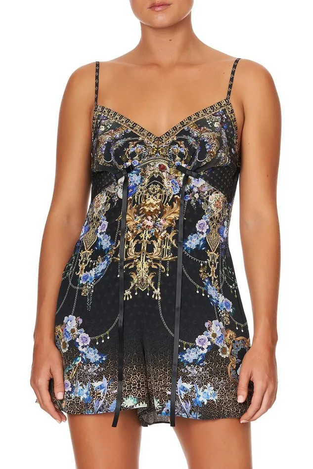 Camilla Playsuits and Jumpsuits Women Tuck Front Playsuit Palace Playhouse