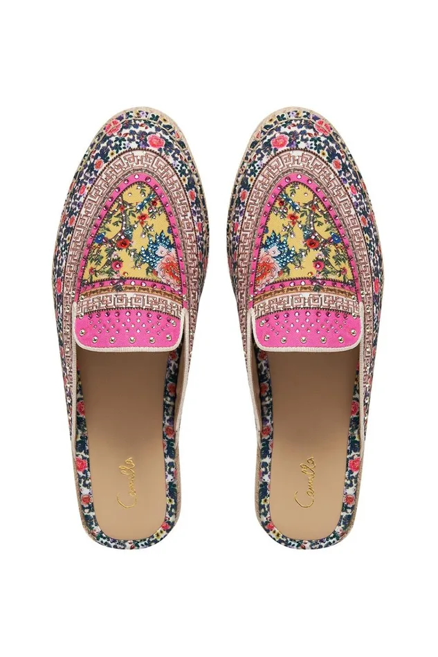 Camilla Shoes Women Espadrille Slipper Party In The Palace