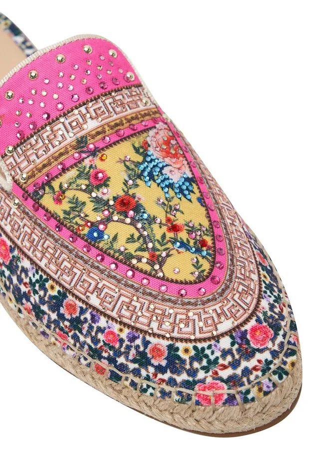 Camilla Shoes Women Espadrille Slipper Party In The Palace