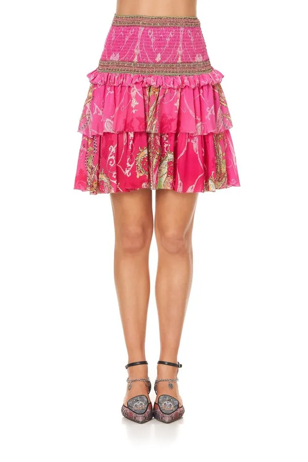 Camilla Skirts Women Layered Frill Skirt Rainbow Rhythm