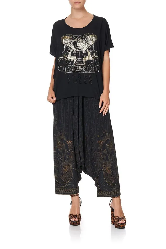Camilla Tees Women Loose Fit Round Neck Tee Cobra King