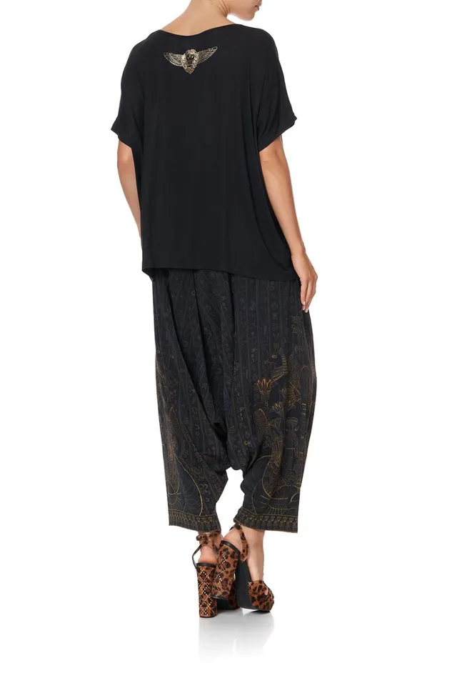 Camilla Tees Women Loose Fit Round Neck Tee Cobra King