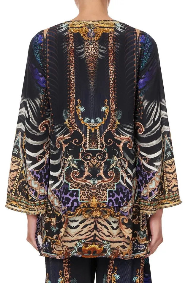 Camilla Tops Women Blouse With Side Split Shes Got Grace