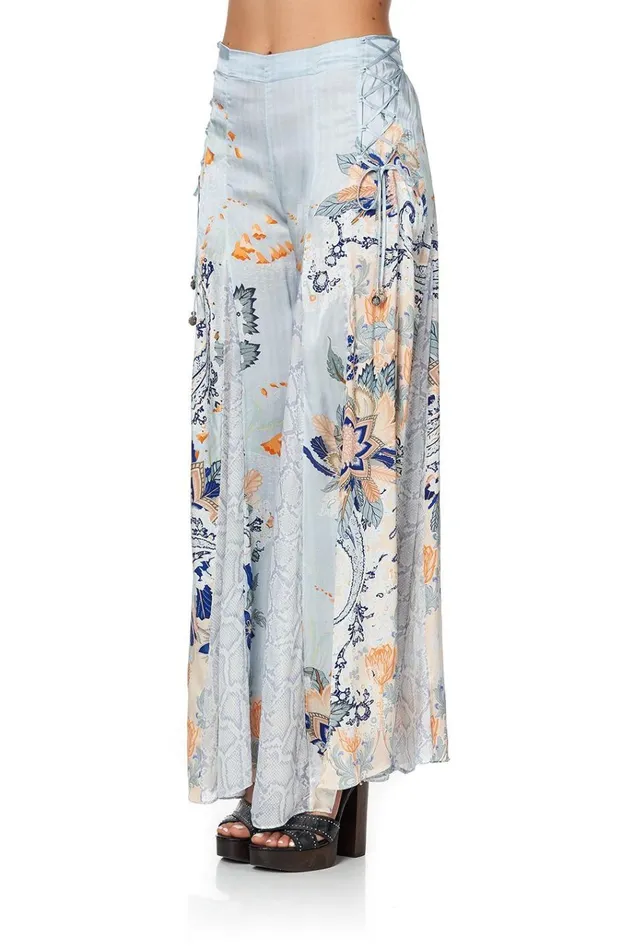 Camilla Trousers and Leggings Women Flares With Lace Up Side Fraser Fantasia