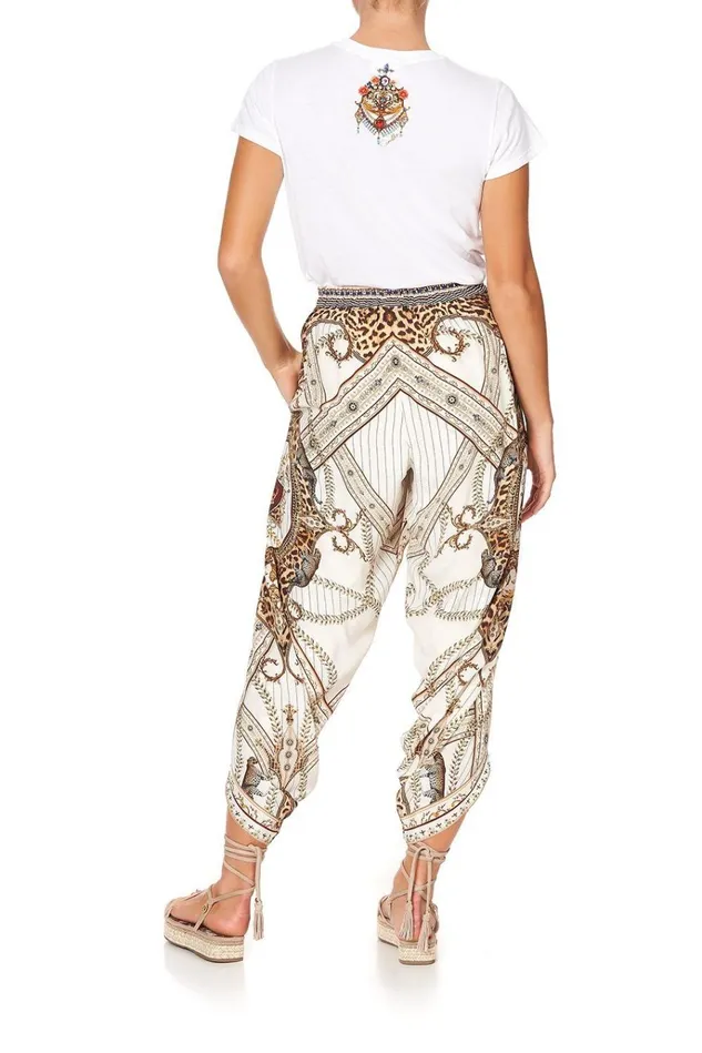 Camilla Trousers and Leggings Women Gathered Wrap Front Trouser Mind Your Manor