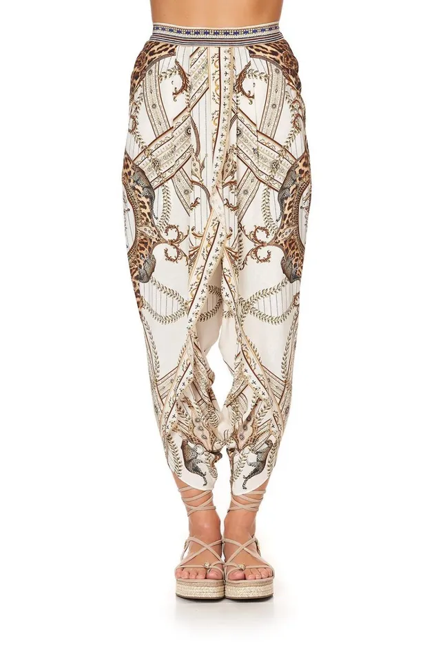 Camilla Trousers and Leggings Women Gathered Wrap Front Trouser Mind Your Manor