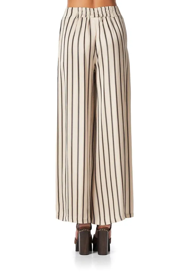 Camilla Trousers and Leggings Women Lace Up Front Flared Pant Memories Of Moree