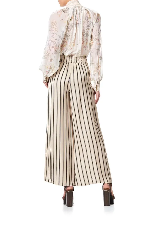 Camilla Trousers and Leggings Women Lace Up Front Flared Pant Memories Of Moree