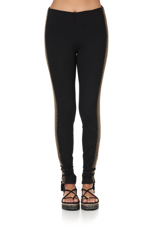Camilla Trousers and Leggings Women Ponte Pant With Side Panel A Girl Like You