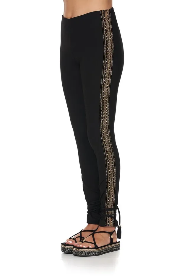 Camilla Trousers and Leggings Women Ponte Pant With Side Panel A Girl Like You