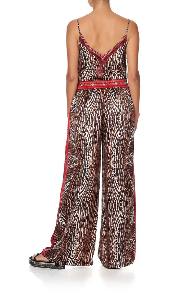 Camilla Trousers and Leggings Women Straight Leg Pant Pirate Punk