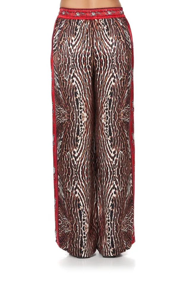 Camilla Trousers and Leggings Women Straight Leg Pant Pirate Punk