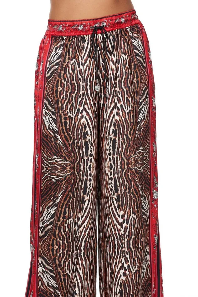 Camilla Trousers and Leggings Women Straight Leg Pant Pirate Punk