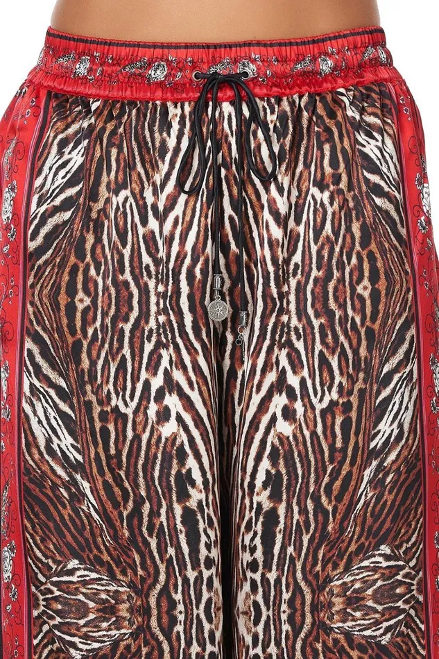 Camilla Trousers and Leggings Women Straight Leg Pant Pirate Punk