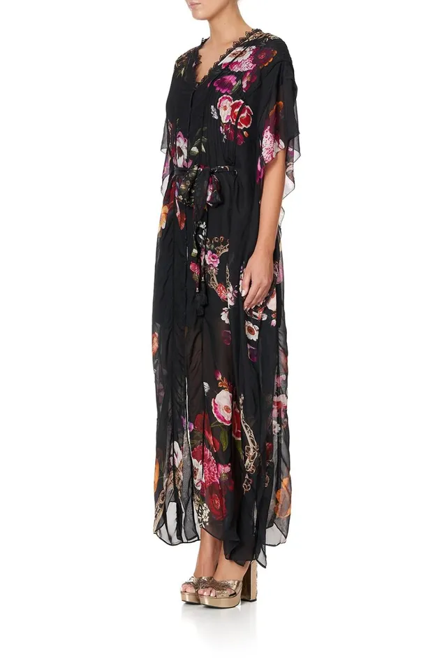 Camilla Wedding Guest Dresses Women Button Through VNeck Dress Mirror Mirror