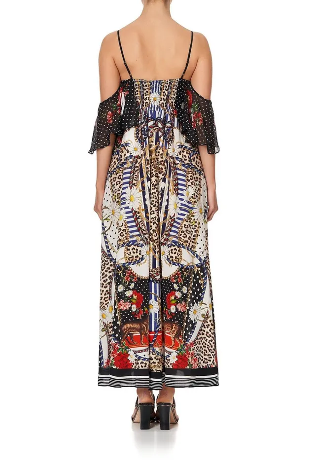 Camilla Wedding Guest Dresses Women Drop Shoulder Long Dress Dear Brigitte