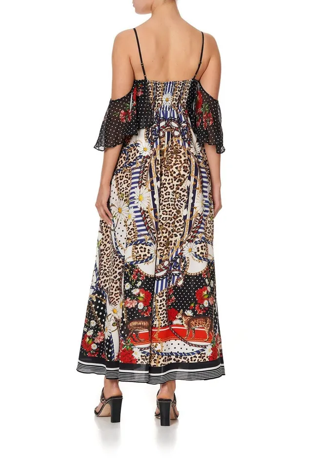 Camilla Wedding Guest Dresses Women Drop Shoulder Long Dress Dear Brigitte
