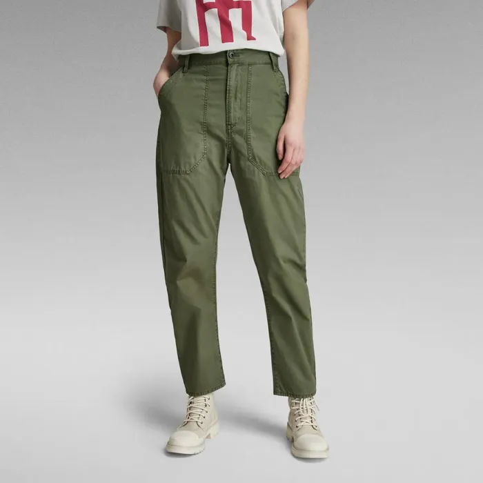 Cargos and Chinos Women GStar RAW 3D Fatigue Boyfriend Pants Light Hunter Vintage Cargos and Chinos Women GStar RAW 3D Fatigue Boyfriend Pants Light Hunter Vintage