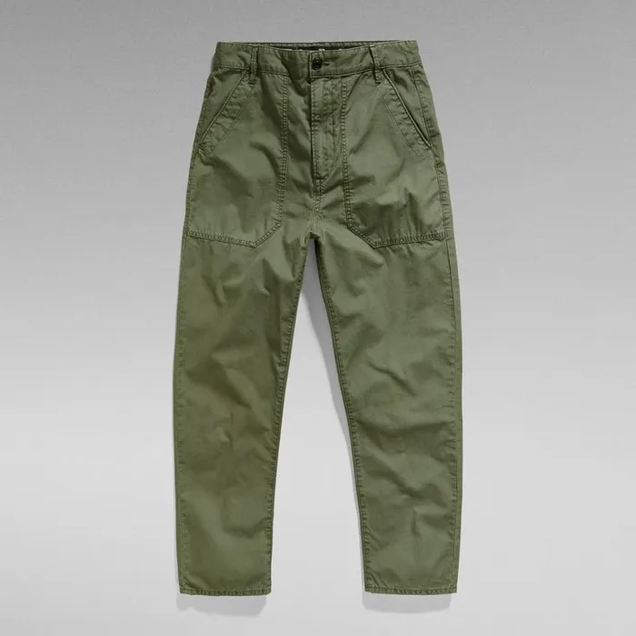 Cargos and Chinos Women GStar RAW 3D Fatigue Boyfriend Pants Light Hunter Vintage