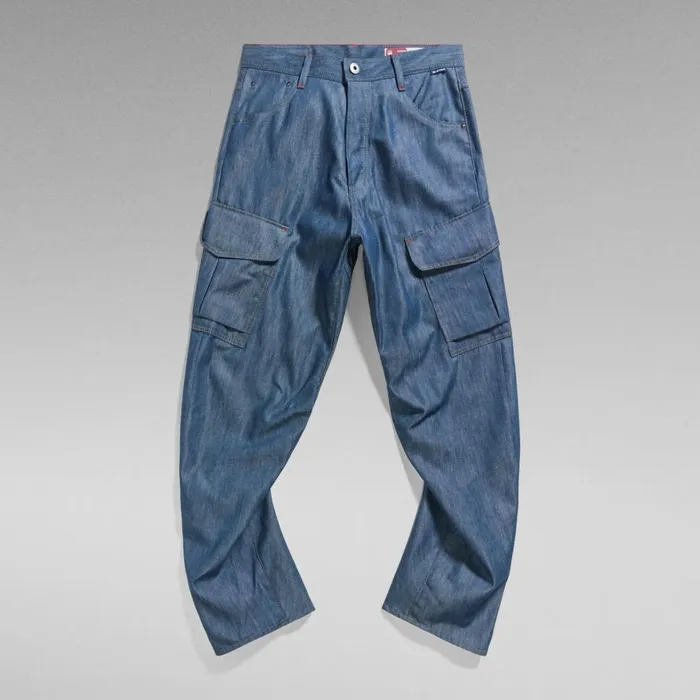 Cargos and Chinos Women GStar RAW Cargo 3D Boyfriend Pants Raw Denim