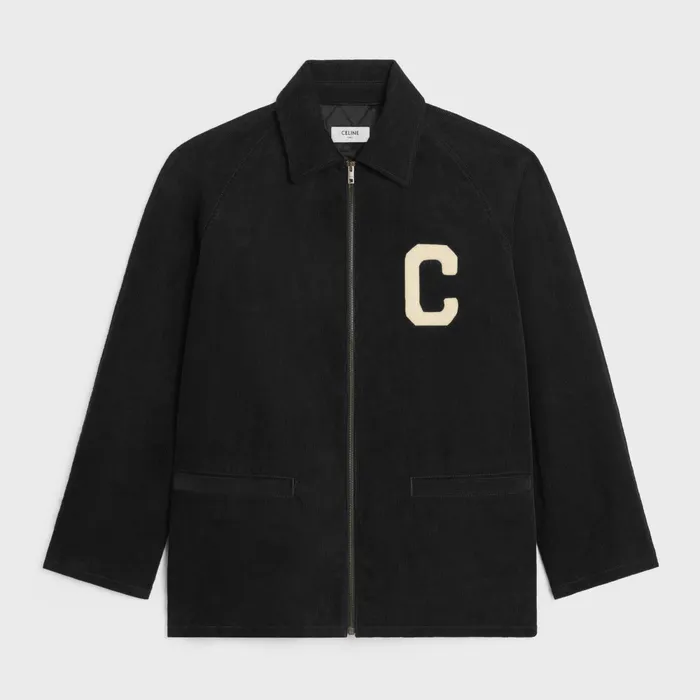 Celine Jacket In Corduroy Rinsed Men CELINE COATS and BLOUSONS