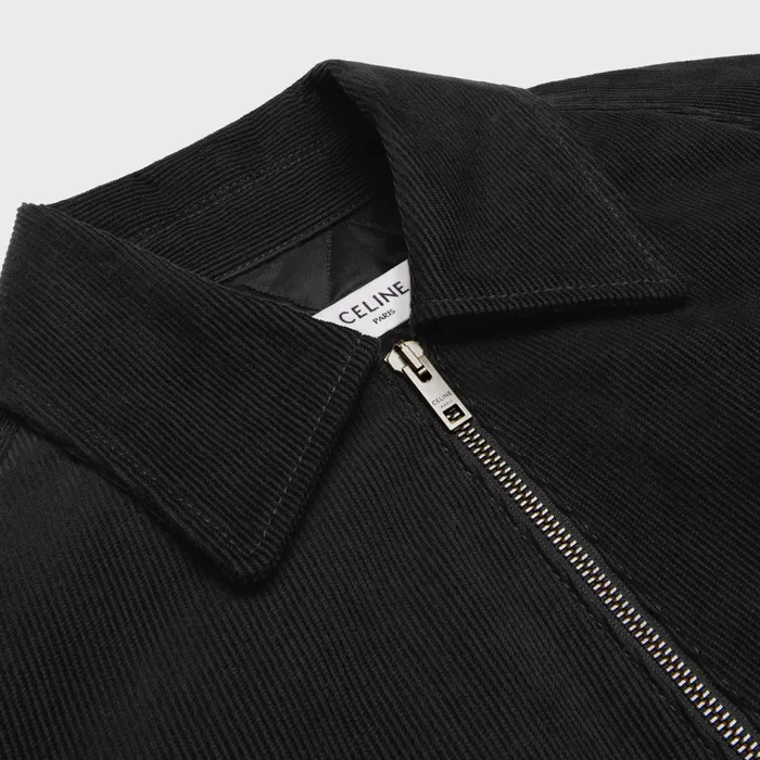 Celine Jacket In Corduroy Rinsed Men CELINE COATS and BLOUSONS