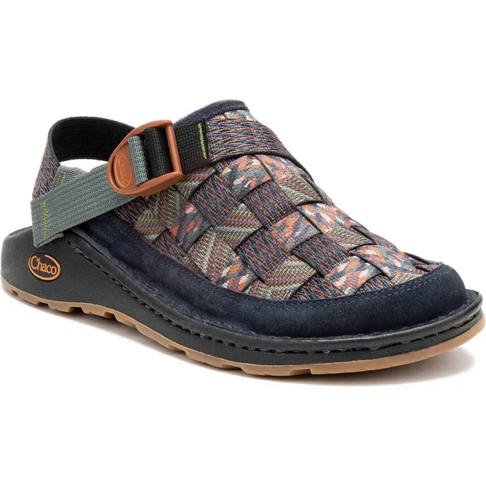 Clogs and SlipOns Men Chaco Canyon Woven Clog Earthy Mosaic Clogs and SlipOns Men Chaco Canyon Woven Clog Earthy Mosaic