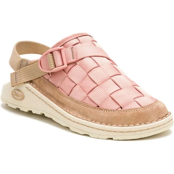 Clogs and SlipOns Women Chaco Canyon Woven Clog Peach Sand Clogs and SlipOns Women Chaco Canyon Woven Clog Peach Sand