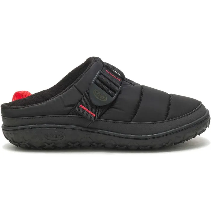 Clogs and SlipOns Women Chaco Ramble Puff Clog Black