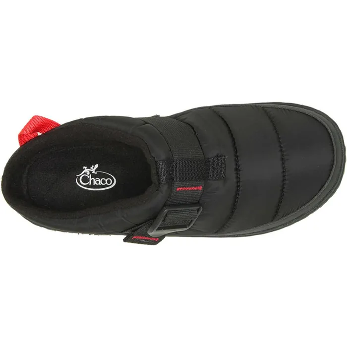 Clogs and SlipOns Women Chaco Ramble Puff Clog Black Clogs and SlipOns Women Chaco Ramble Puff Clog Black