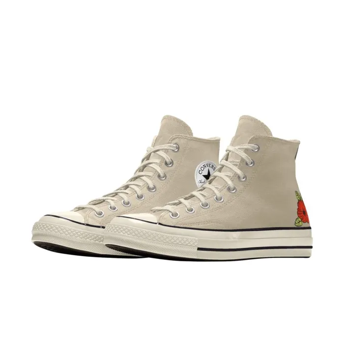 Converse Chuck 70 Custom Chuck 70 By You Ivory Tropical Floral 8211 Women