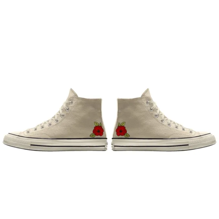 Converse Chuck 70 Custom Chuck 70 By You Ivory Tropical Floral 8211 Women