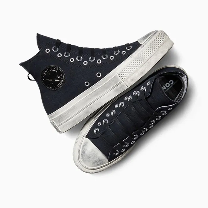 Converse Classic Chuck Chuck Taylor All Star Lift Platform Punk Blackegretblack 8211 Women