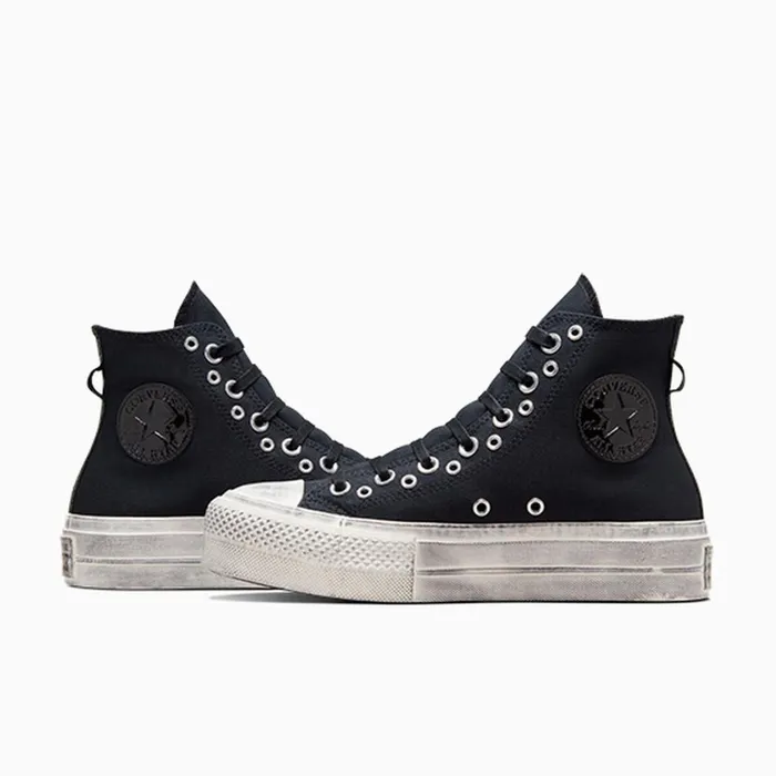 Converse Classic Chuck Chuck Taylor All Star Lift Platform Punk Blackegretblack 8211 Women