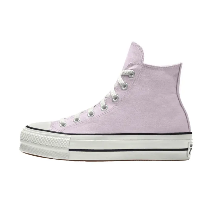 Converse Classic Chuck Custom Chuck Taylor All Star Lift Platform By You Lilac Daze 8211 Women