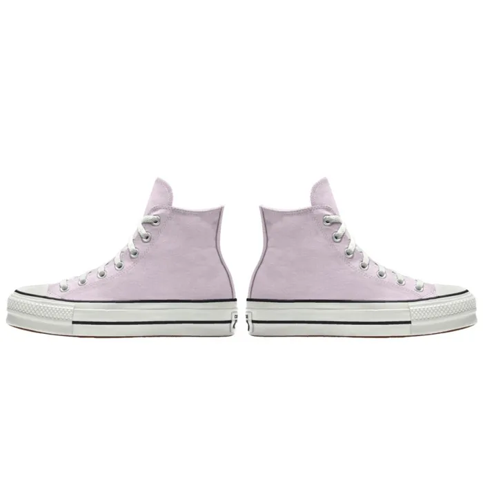 Converse Classic Chuck Custom Chuck Taylor All Star Lift Platform By You Lilac Daze 8211 Women