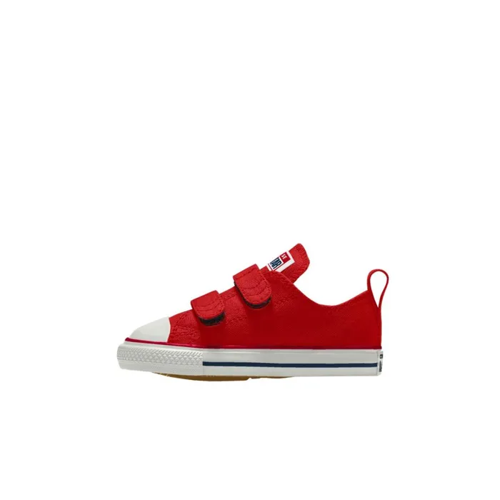 Converse EasyOn EasyOff Custom Chuck Taylor All Star EasyOn By You Red 8211 Kids