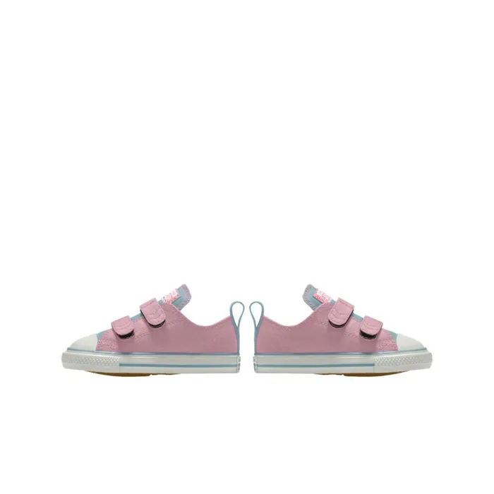 Converse EasyOn EasyOff Custom Chuck Taylor All Star EasyOn By You Sunrise Pink 8211 Kids