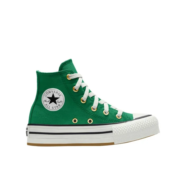 Converse High Top Custom Chuck Taylor All Star EVA Lift Platform By You Amazon Green 8211 KidsWomen Converse High Top Custom Chuck Taylor All Star EVA Lift Platform By You Amazon Green 8211 KidsWomen