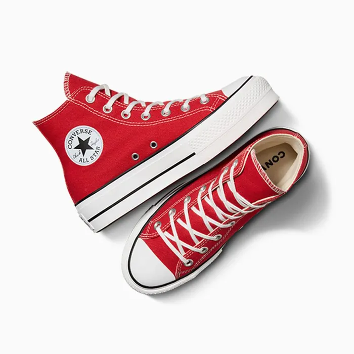 Converse Lift Platforms Chuck Taylor All Star Lift Platform Redwhiteblack 8211 Women