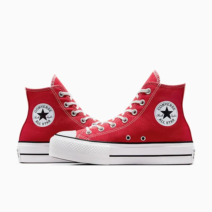 Converse Lift Platforms Chuck Taylor All Star Lift Platform Redwhiteblack 8211 Women
