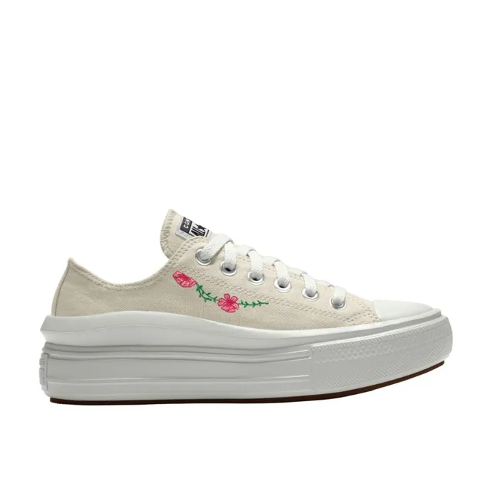 Converse Low Top Custom Chuck Taylor All Star Move Platform By You Egret 8211 Women Converse Low Top Custom Chuck Taylor All Star Move Platform By You Egret 8211 Women