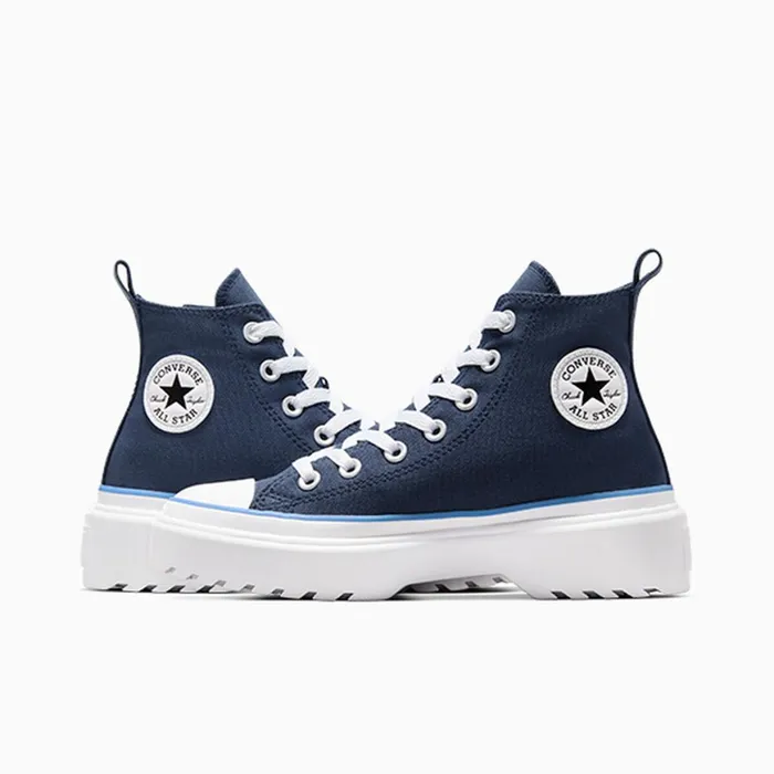 Converse Platforms Chuck Taylor All Star Lugged Lift Platform Easy On Floral Embroidery Navylt Blue white 8211 Kids