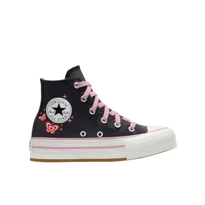 Converse Platforms Custom Chuck Taylor All Star EVA Lift Platform By You Black 8211 KidsWomen Converse Platforms Custom Chuck Taylor All Star EVA Lift Platform By You Black 8211 KidsWomen