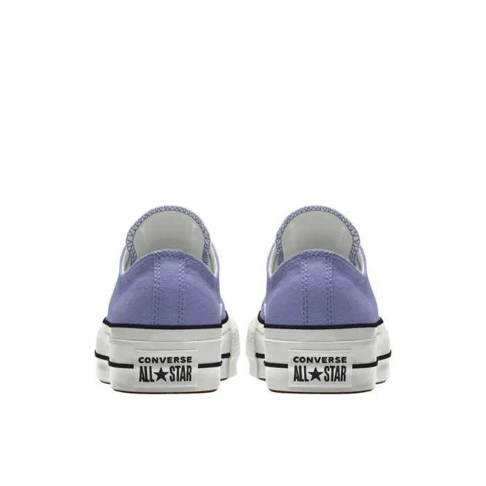 Converse Platforms Custom Chuck Taylor All Star Lift Platform By You wide Serene Sapphire 8211 Men