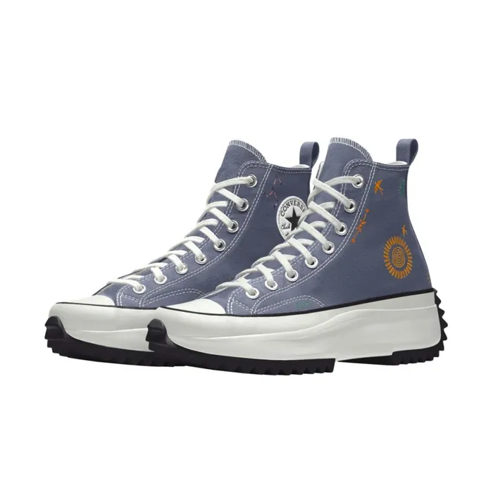 Converse Run Star Custom Run Star Hike By You Thunder Daze 8211 Women