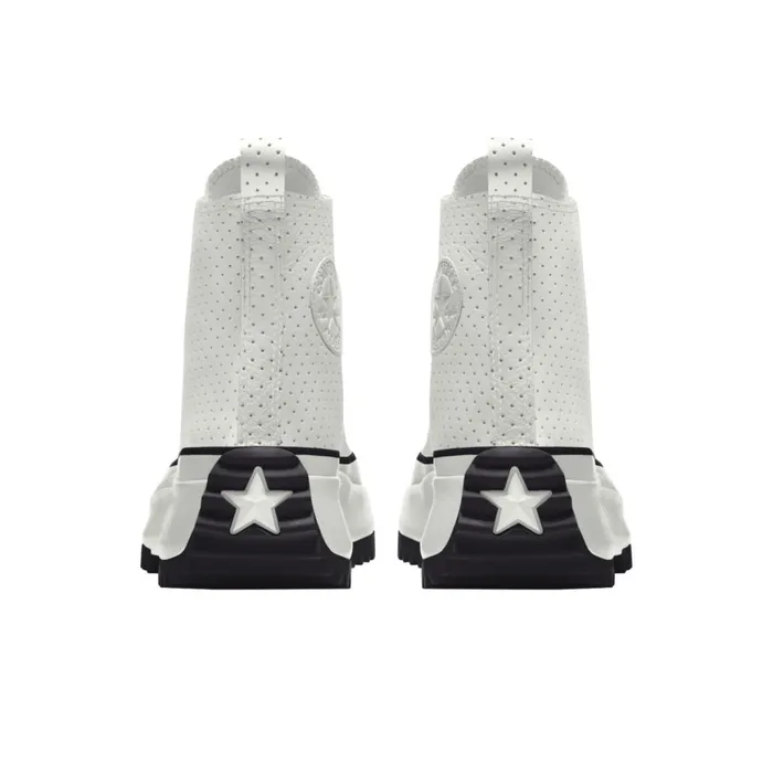 Converse Run Star Custom Run Star Hike Platform Leather By You White Perforated 8211 Women